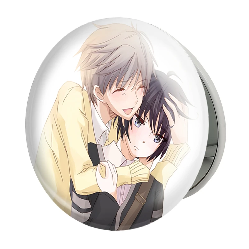 آینه جیبی خندالو طرح موتسوکی و شیکی انیمه سبد میوه مدل تاشو کد 33982