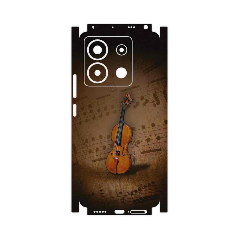 برچسب پوششی ماهوت مدل Violin_Instrument-FullSkin مناسب برای گوشی موبایل شیائومی Redmi Note 13 Pro 5G
