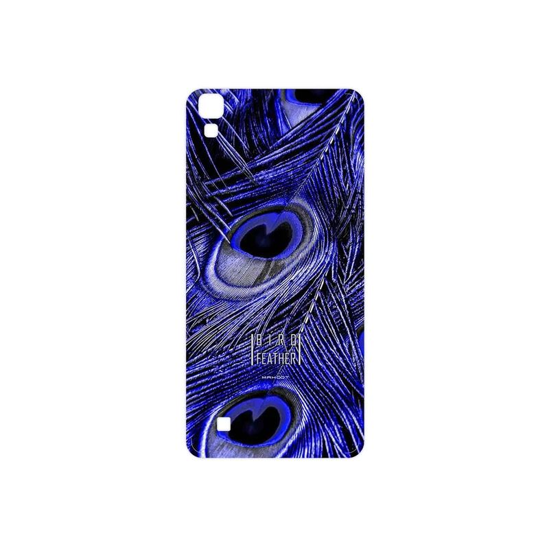 برچسب پوششی ماهوت مدل Purple Feather مناسب برای گوشی موبایل ال جی X Power