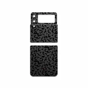 MAHOOT Black-Silicon Cover Sticker for Samsung Galaxy Z Flip3 5G