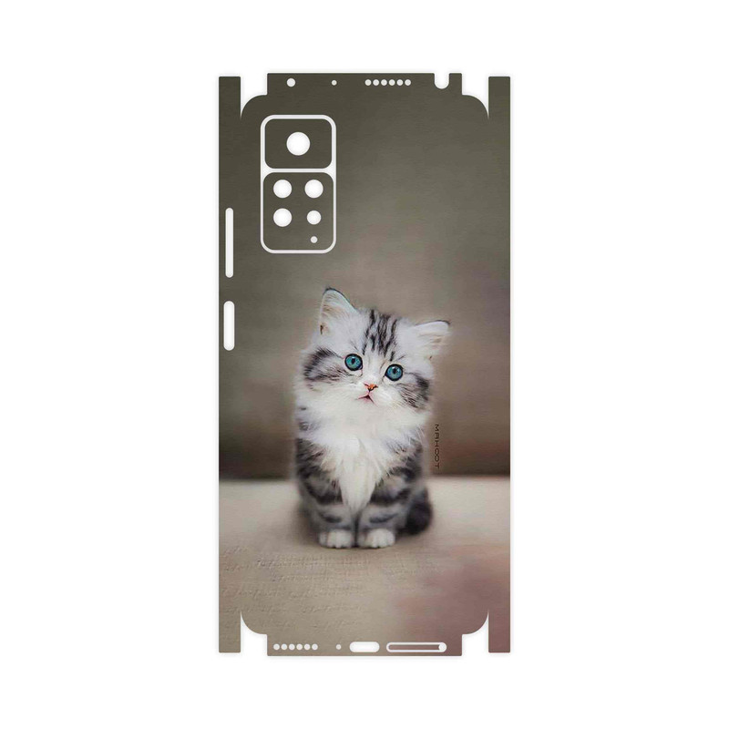 برچسب پوششی ماهوت مدل Cat_2-FullSkin مناسب برای گوشی موبایل شیائومی Redmi Note 11 Pro Plus 5G (India)