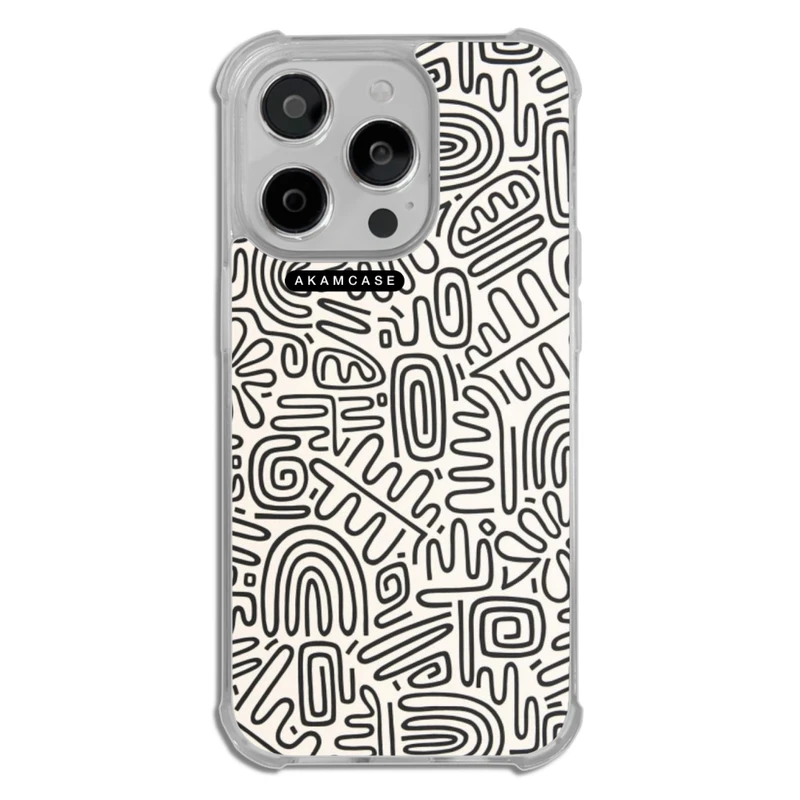 کاور آکام مدل AMC-WTA14PRO-DOODLE10 مناسب برای گوشی موبایل اپل iPhone 14 Pro