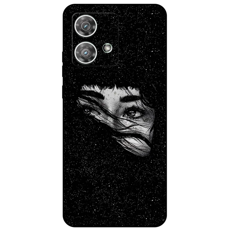 کاور مگافون طرح دخترانه مدل 8140 مناسب برای گوشی موبایل موتورولا Moto Edge 40 Neo