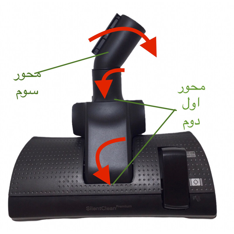 برس جاروبرقی مدل 1553 مناسب برای انواع جاروبرقی بوش