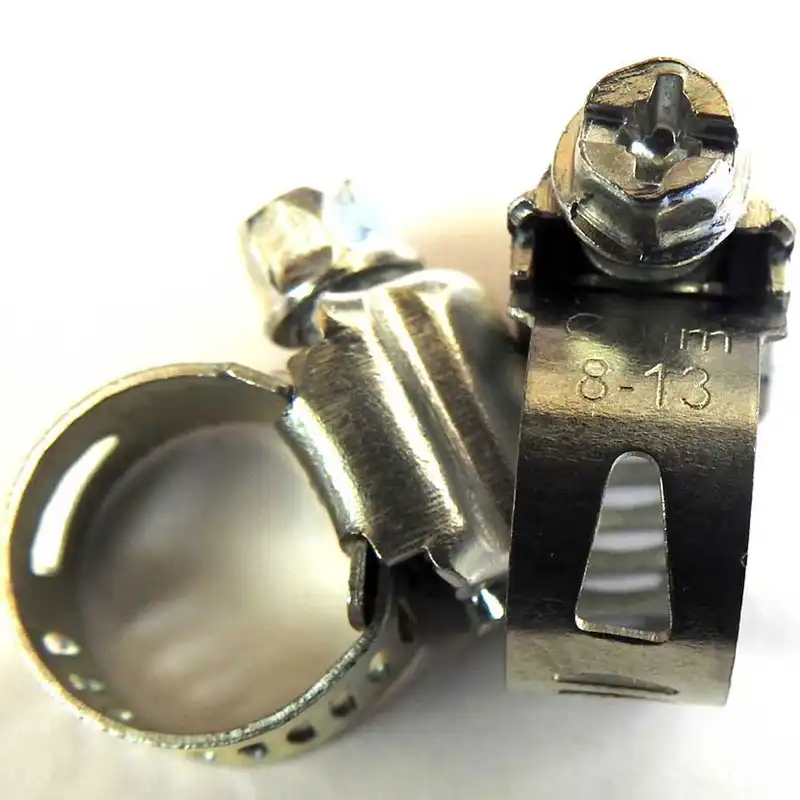 بست شلنگ فولاد فام مدل 8-13 بسته 2 عددی