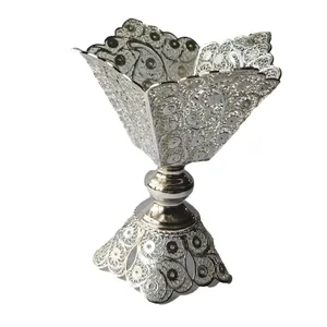 شکلات خوری ملیله کاری مدل چهار گوش کد 704