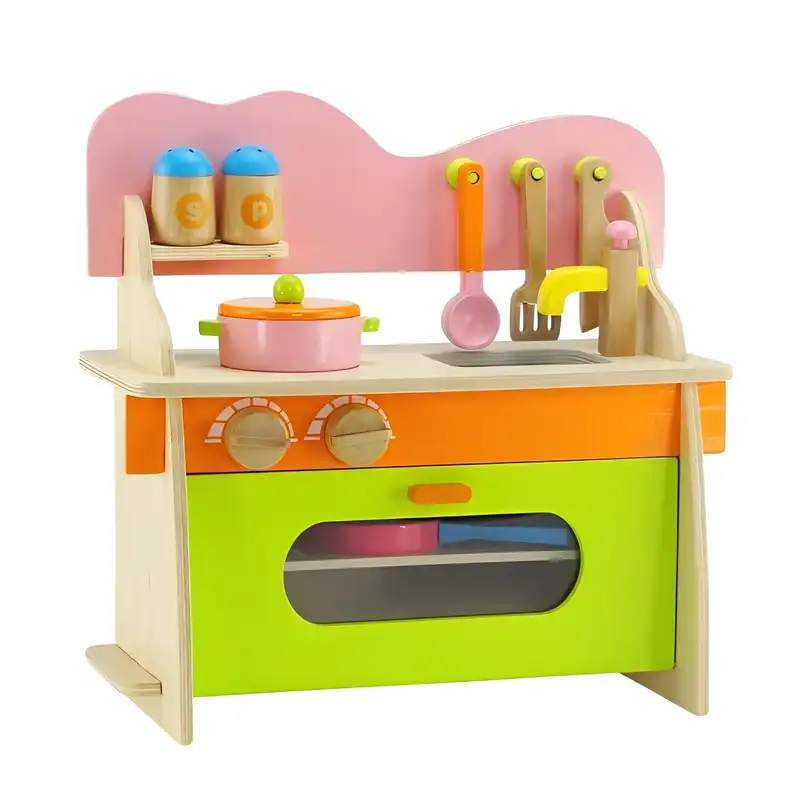 ست اسباب بازی آشپزخانه مدل چوبی TPA-3631