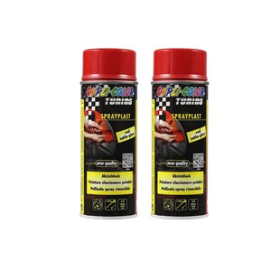 اسپری رنگ رینگ پلاست قرمز دوپلی کالر مدل sprayplast حجم 400 میلی لیتر مجموعه 2 عددی 