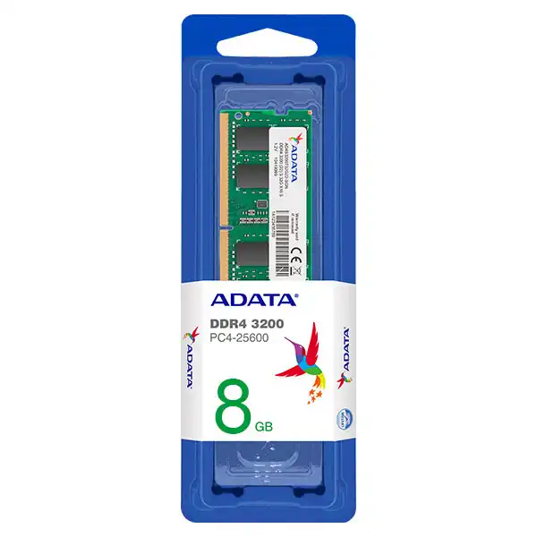 رم لپتاپ DDR4 تک کاناله 3200 مگاهرتز CL22 ای دیتا مدل Premier ظرفیت 8 گیگابایت