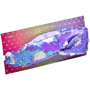 هدبند دخترانه مدل فانتزی پولکی 7