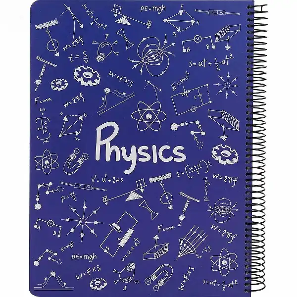 دفتر مشق 100 برگ طرح فیزیک