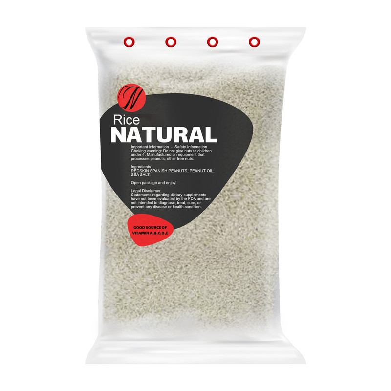 برنج نیم دانه خارجی نچرال - 5 کیلوگرم