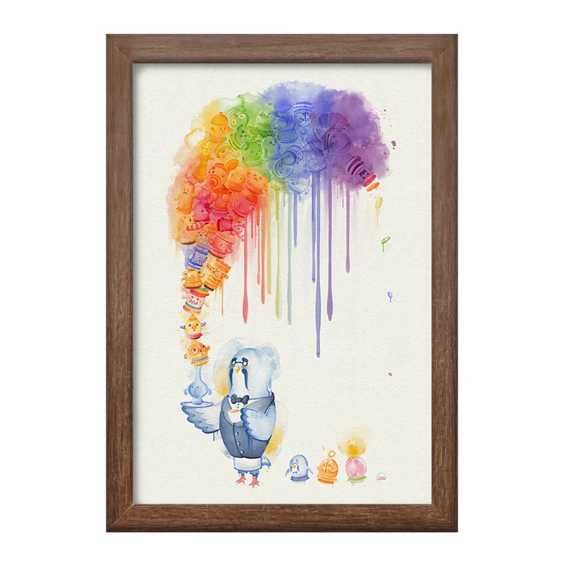 تابلو خندالو طرح بازی انیمال کراسینگ (Animal Crossing) کد 32636