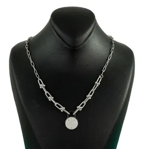 گردنبند زنانه مدل قفل کد X232