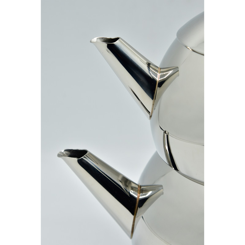 ست کتری و قوری کرکماز مدل استیل کد 104