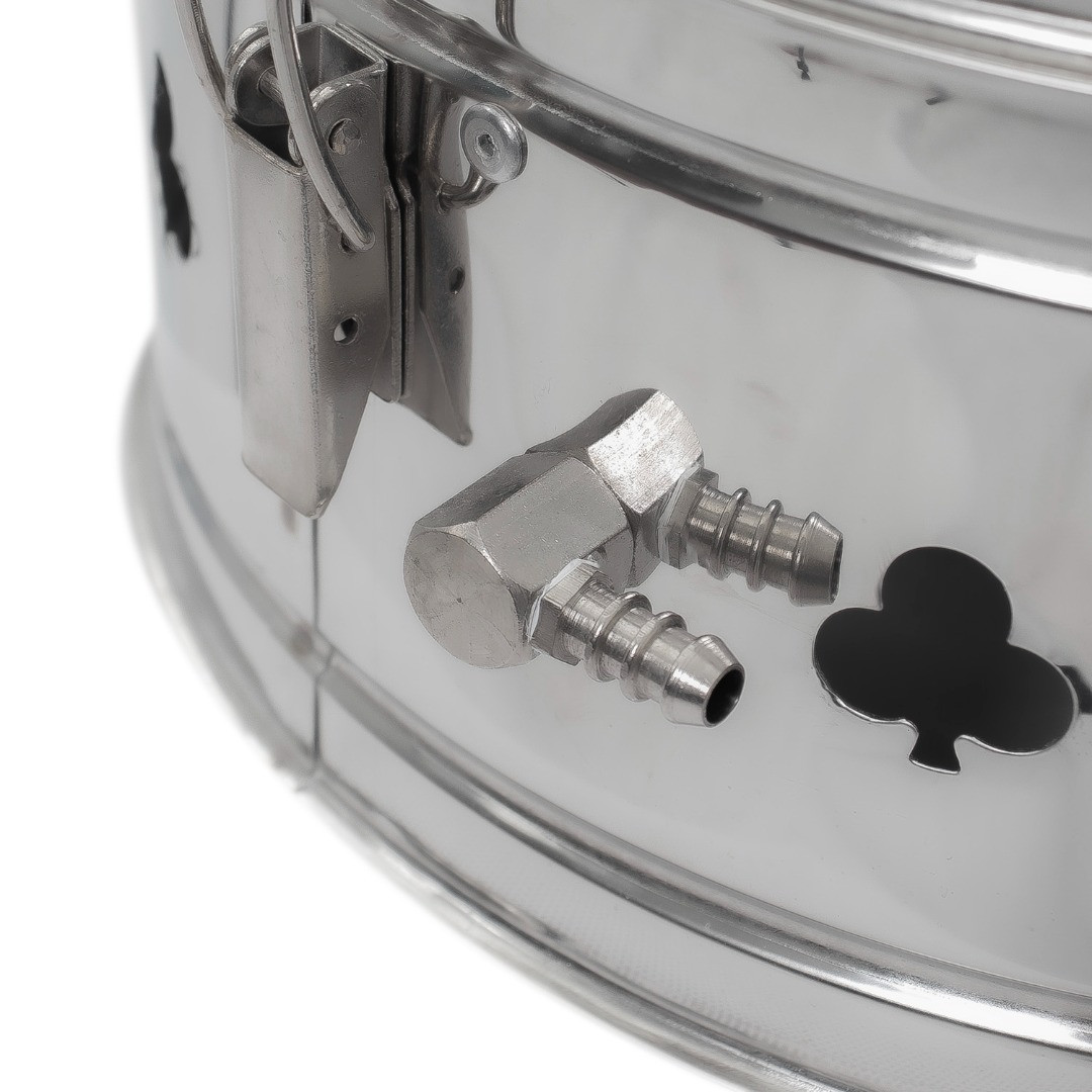 سماور گازی نگین استیل مدل 20lit گنجایش 20 لیتر سماور گازی نگین استیل مدل 20lit گنجایش 20 لیتر