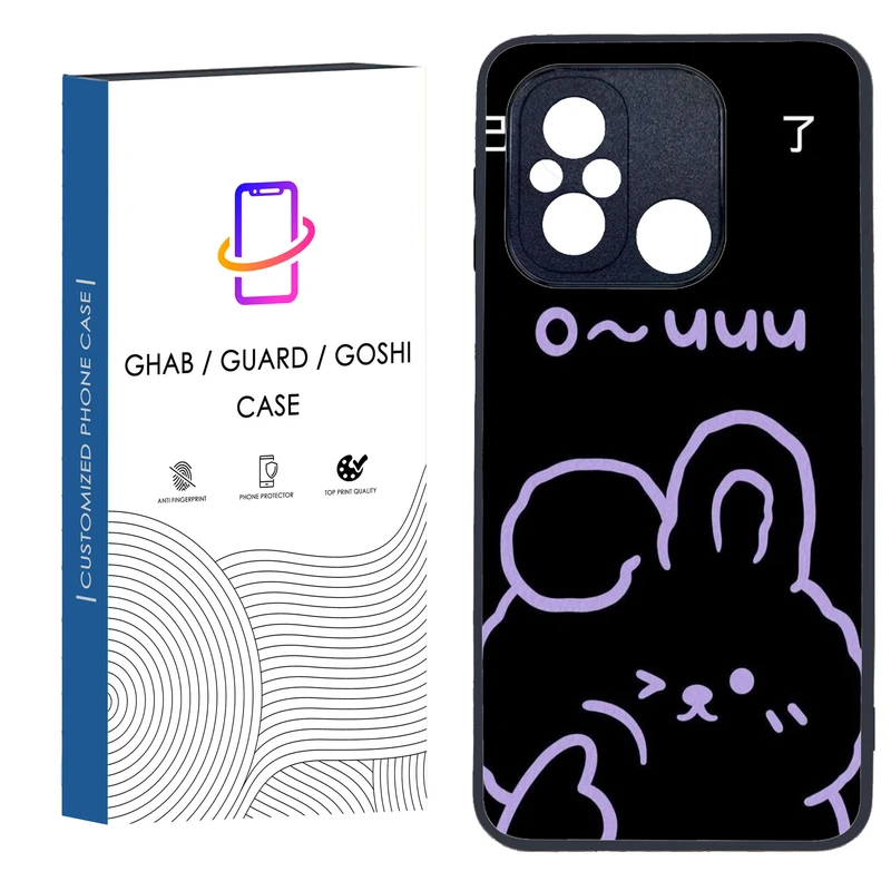 کاور قاب گارد گوشی طرح فانتزی کد 77 - TPU مناسب برای گوشی موبایل شیائومی REDMI 12C / POCO C55