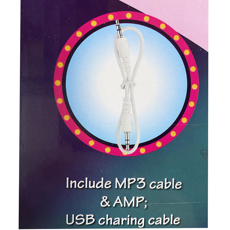 اسباب بازی مدل اسپیکر میکروفون دار طرح کیف آرایشی کد 5024A