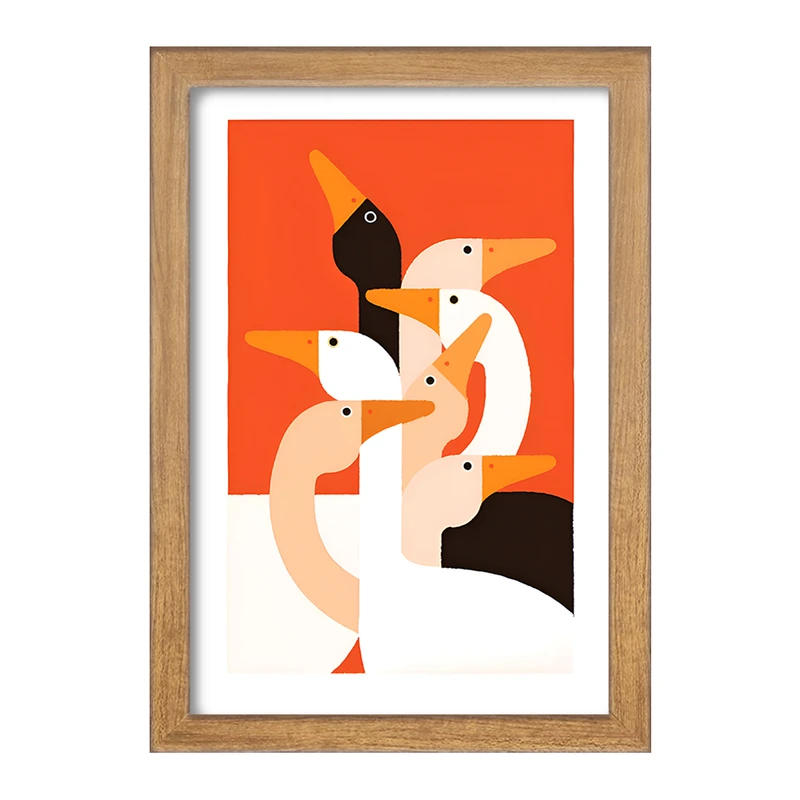 تابلو خندالو مدل غاز های وحشی کد F4617