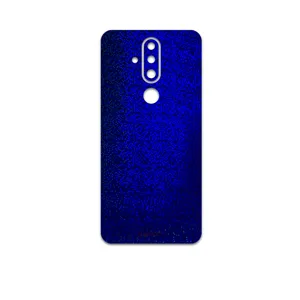 MAHOOT Blue-Holographic Cover Sticker for Nokia X71