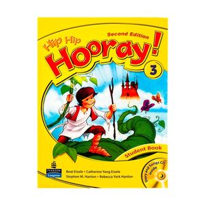کتاب Hip Hip Hooray 2nd 3 اثر Stephen M. Hanlon انتشارات Longman