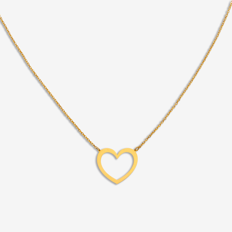 گردنبند طلا 18 عیار زنانه با زنجیر حلقه‌ای (فلامینگو) مایا ماهک مدل MM2177