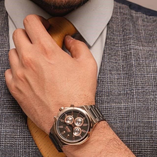 ساعت مچی عقربه‌ای مردانه اسلازنگر مدل SL.9.6397.2.02 -  - 2
