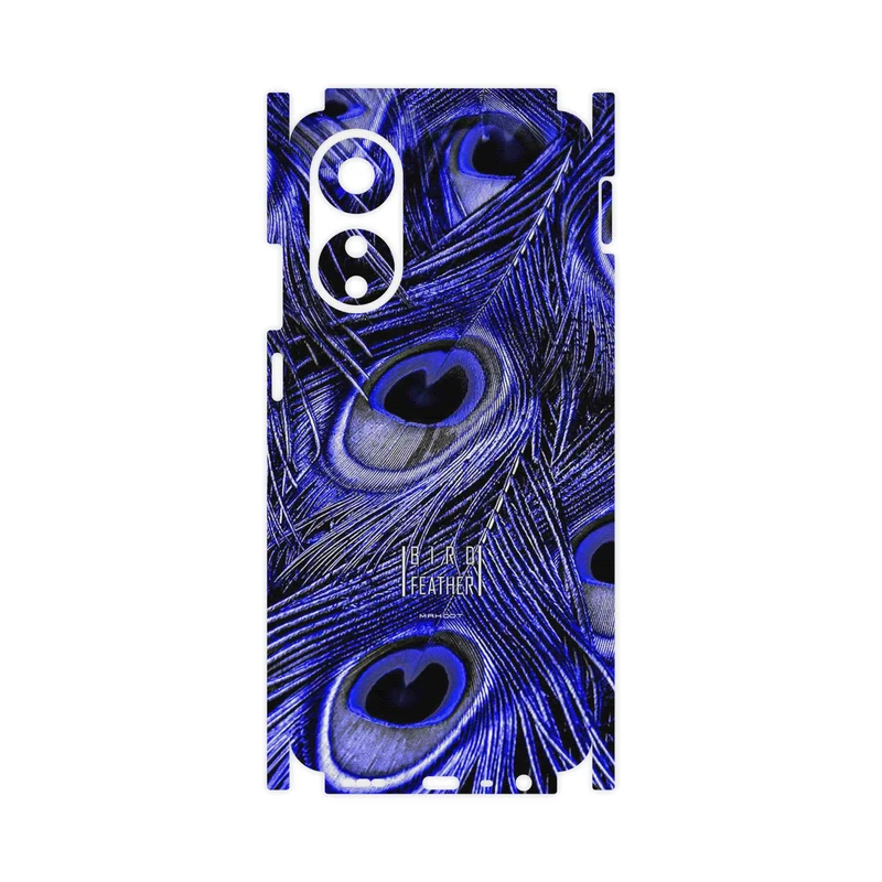 برچسب پوششی ماهوت مدل Purple Feather-FullSkin مناسب برای گوشی موبایل اپو A78 4G