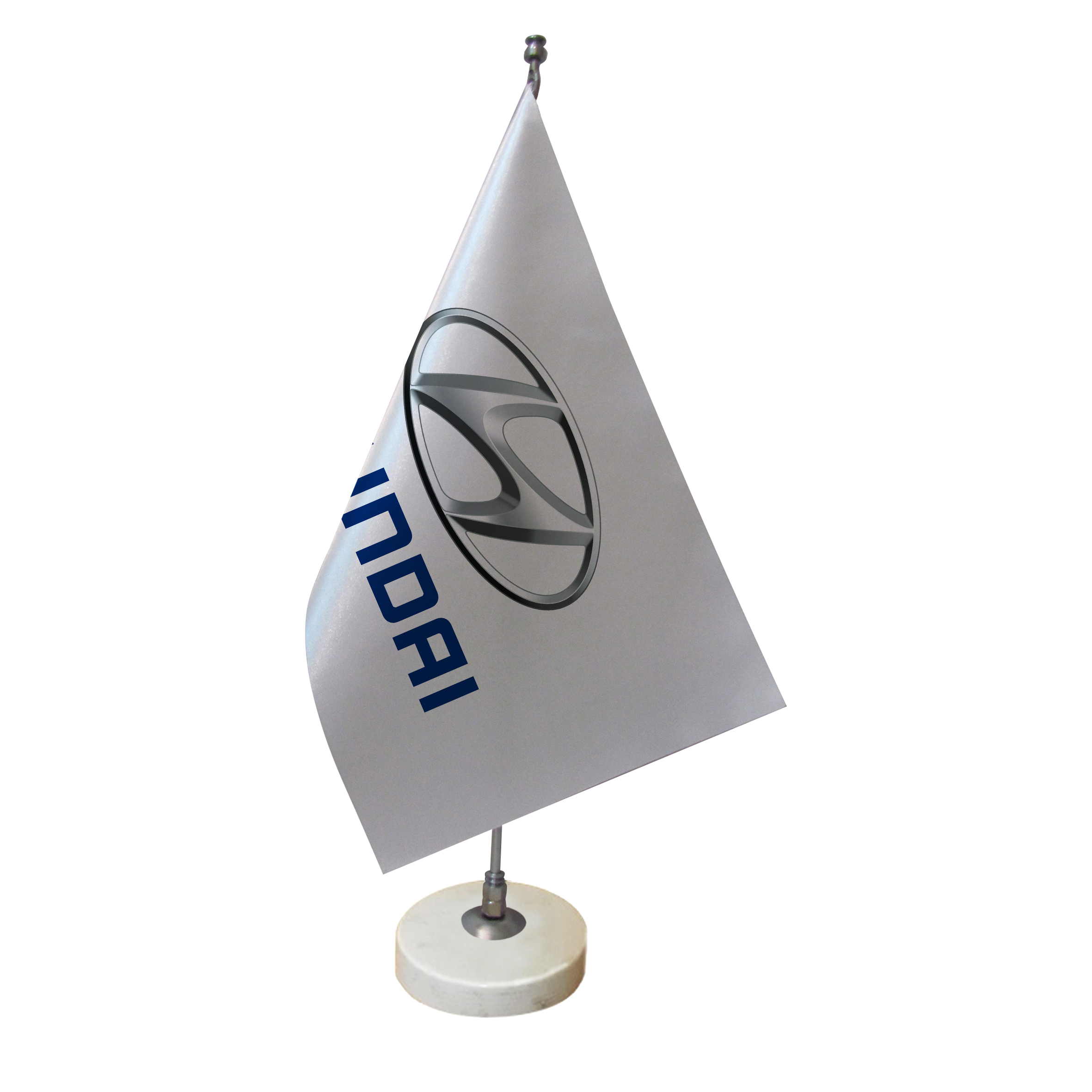 پرچم رومیزی طرح لوگو خودروی هیوندا کد pr88
