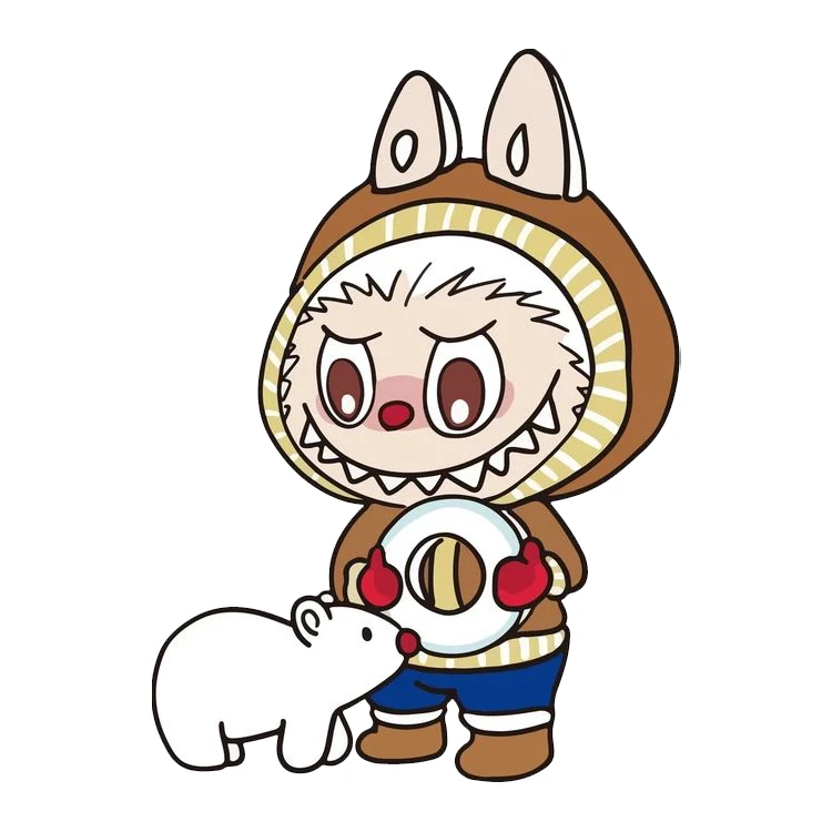 استیکر پارچه و لباس پاد آفرین مدل لبوبو کد 1030