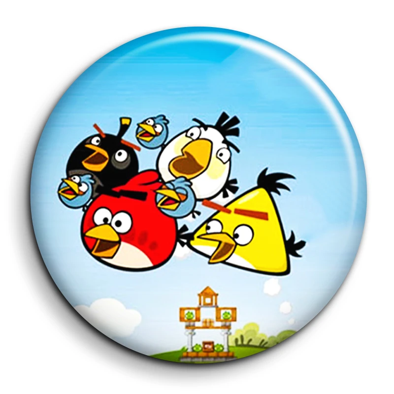 مگنت گالری باجو طرح پرندگان خشمگین کد Angry birds 28