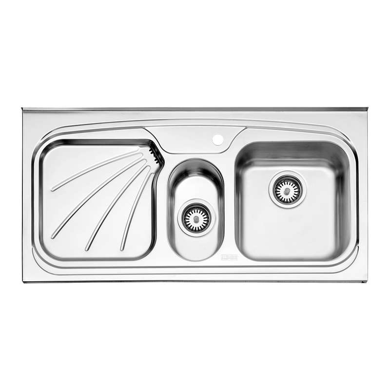 سینک ظرفشویی استیل البرز مدل 610 روکار سینک ظرفشویی استیل البرز مدل 610 روکار