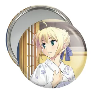 آینه جیبی خندالو مدل التر انیمه Fate Stay Night  کد 22802