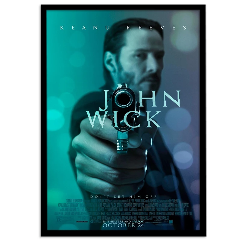 تابلو بکلیت طرح JOHN WICK کیانو ریوز مدل B-14170