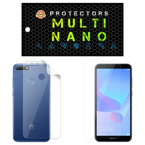  Multi Nano X-SFT Screen Protector For Huawei Y6 Prime 2018 with back skin