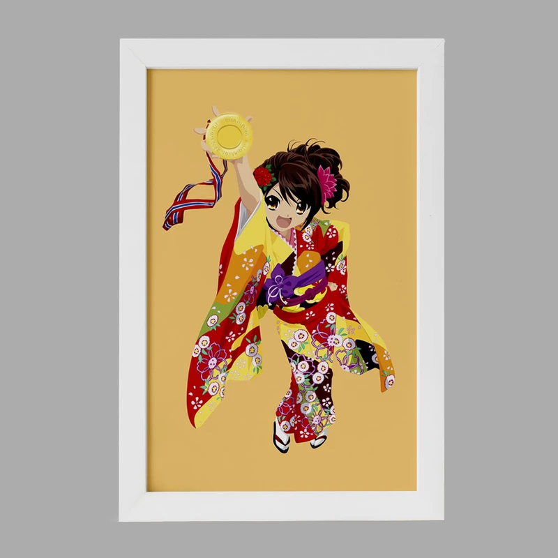 تابلو خندالو مدل هاروهی انیمه ناپدید شدن هارومی سوزومیا The Disappearance of Haruhi Suzumiya  کد 23161