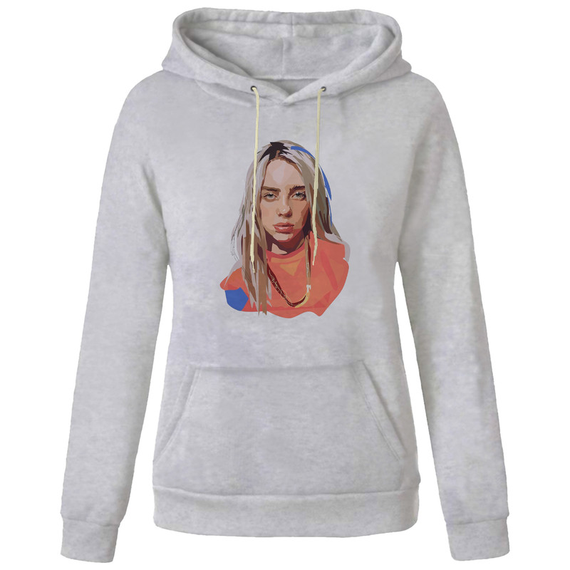 هودی زنانه مدل استیکر کد AA178