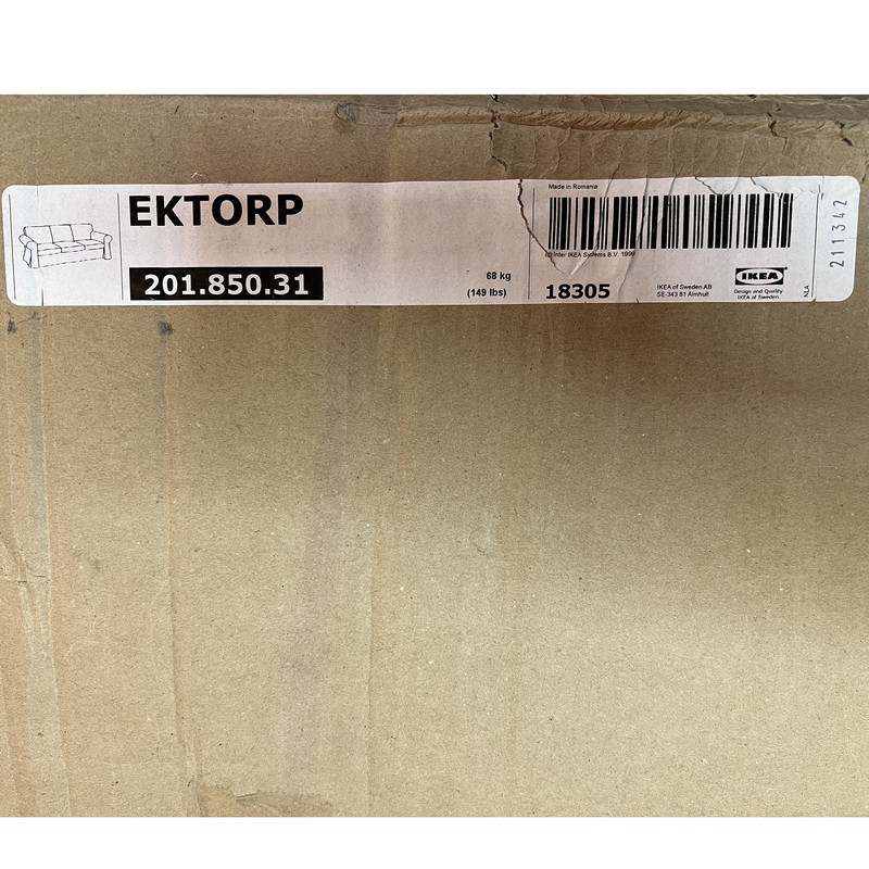 مبل 2 نفره ایکیا مدل EKTORP