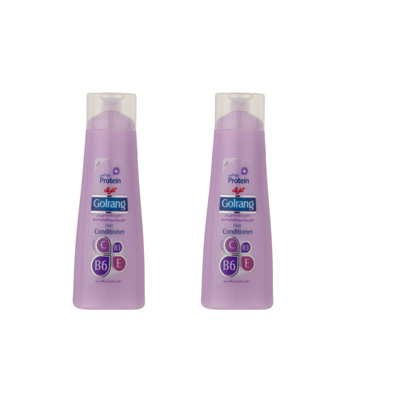 نرم کننده مو گلرنگ مدل Plus Protein حجم 300 میلی لیتر بسته 2 عددی