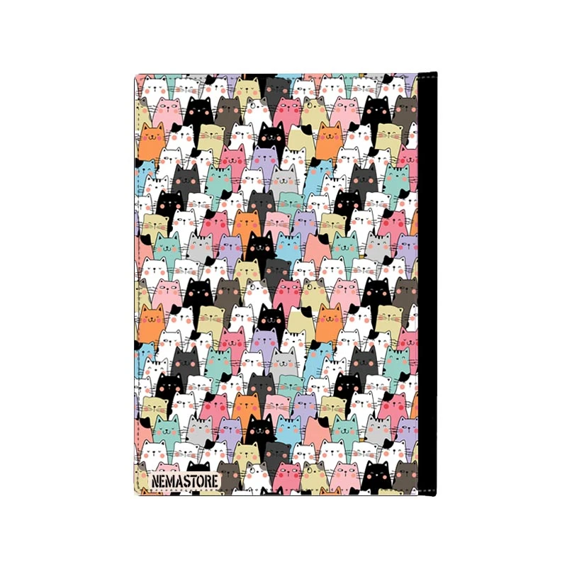 کلاسور نمااستور مدل فانتزی گربه های بازیگوش کد 1005