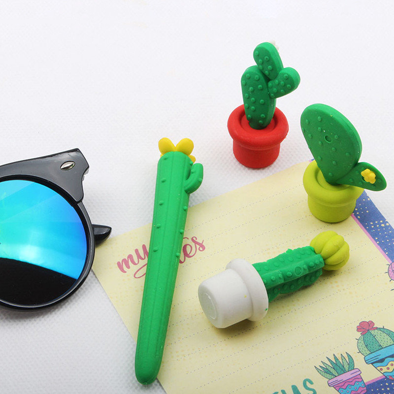 پاک کن مدل کاکتوس مجموعه 4 عددی