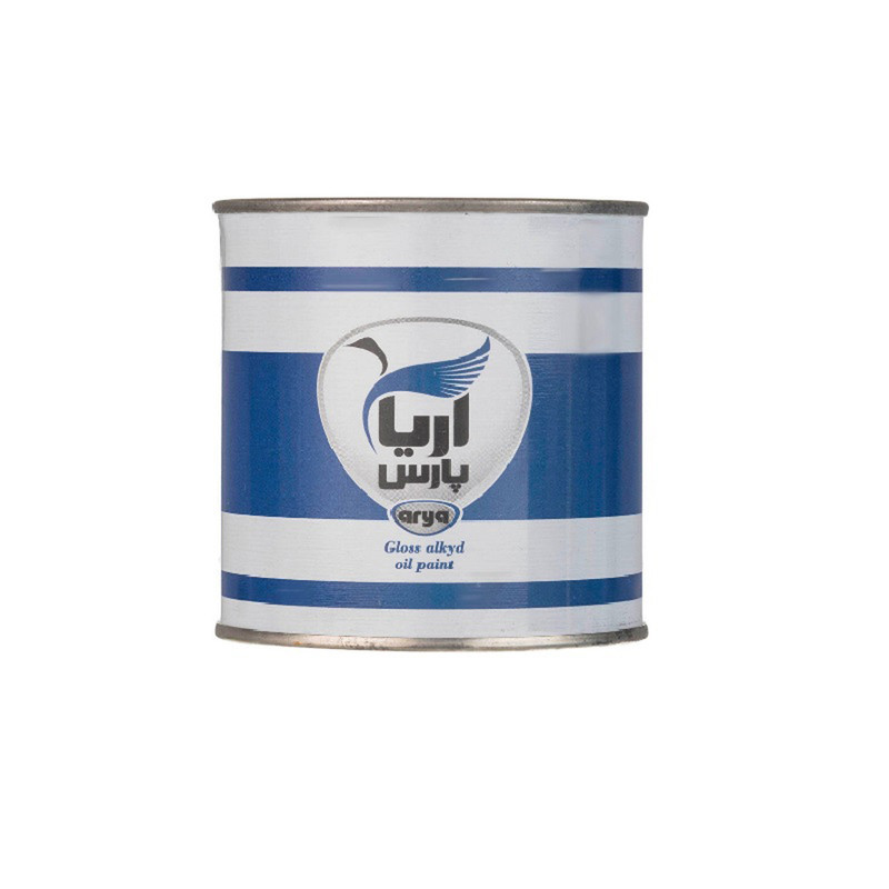 قوطی رنگ نقره ای آریا پارس کد E1009 حجم 236 میلی لیتر