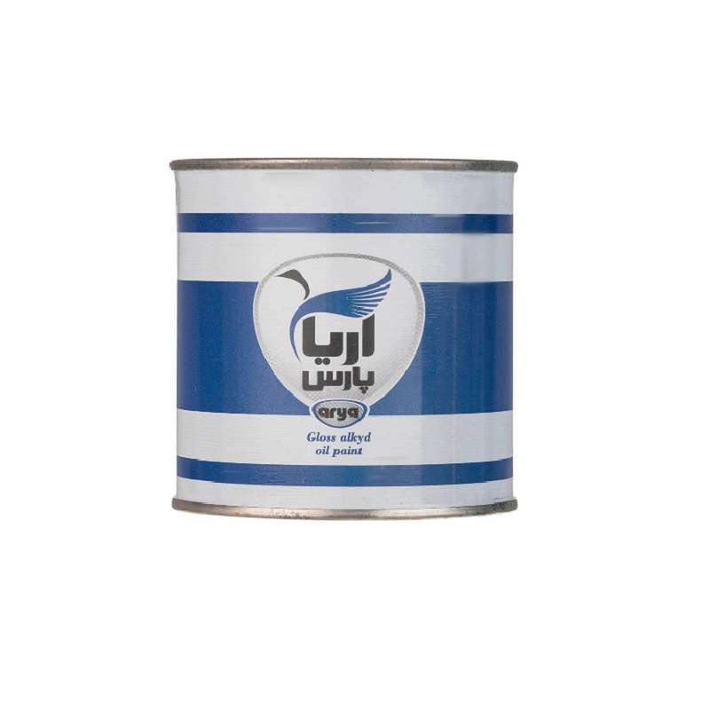 رنگ سفید براق آریا پارس کد E100 حجم 236 میلی لیتر