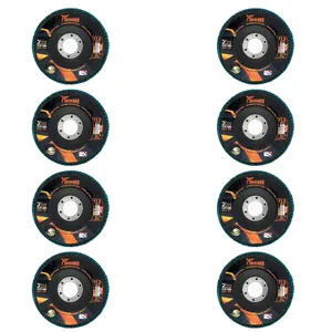  سنباده فلاپ دیسک شومر مدل P40 کد 11.5 بسته 8 عددی