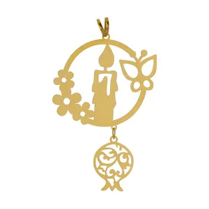 آویز گردنبند طلا 18 عیار زنانه مایا ماهک مدل MM1672