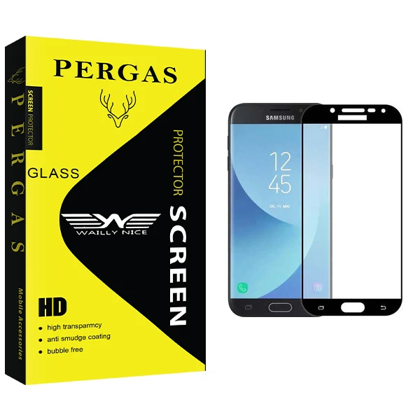 محافظ صفحه نمایش وایلی نایس مدل Pergas Glass مناسب برای گوشی موبایل سامسونگ Gaslaxy J5 Pro
