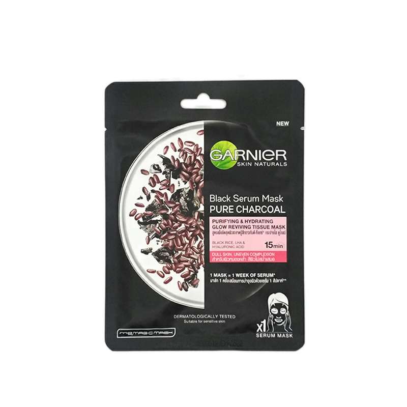 ماسک صورت گارنیه مدل Charcoal وزن 28 گرم
