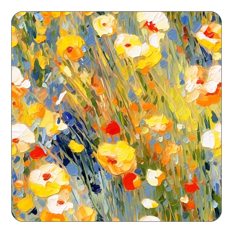 مگنت کاکتی طرح نقاشی رنگ روغن مدل mp71647