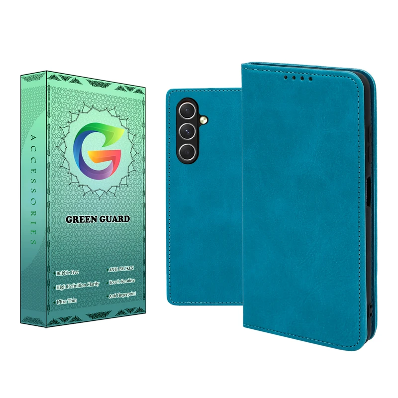کیف کلاسوری گرین گارد طرح چرمی مدل Bitta مناسب برای گوشی موبایل سامسونگ Galaxy A24