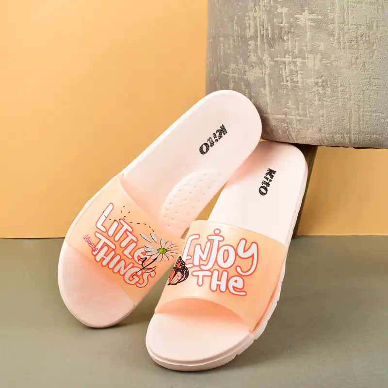 دمپایی زنانه کیتو مدل از چیزای کوچیک لذت ببر کد GLB.4003